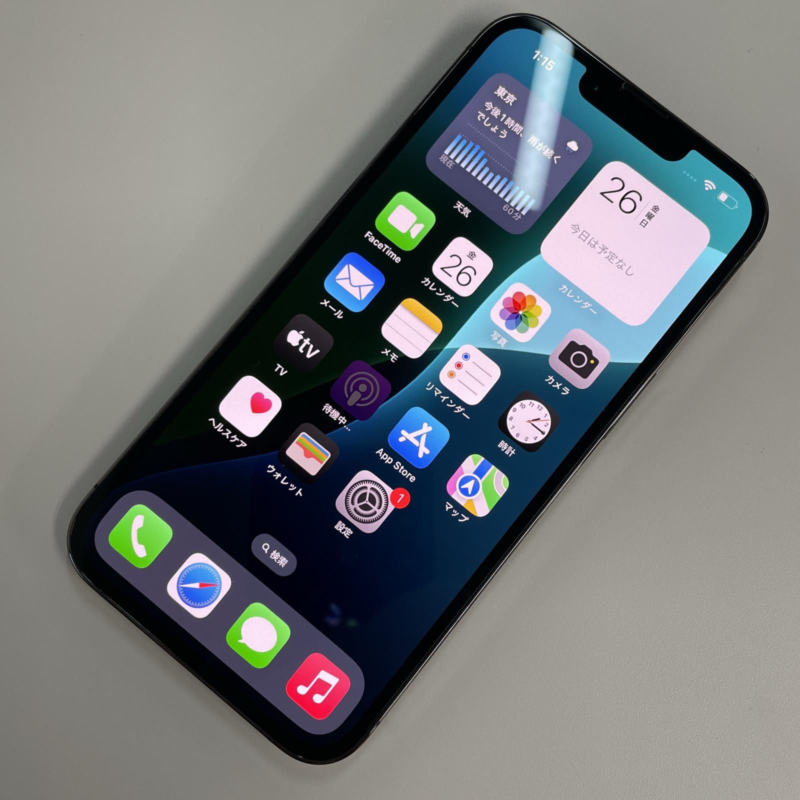au iPhone 13 Pro 128GB グラファイト