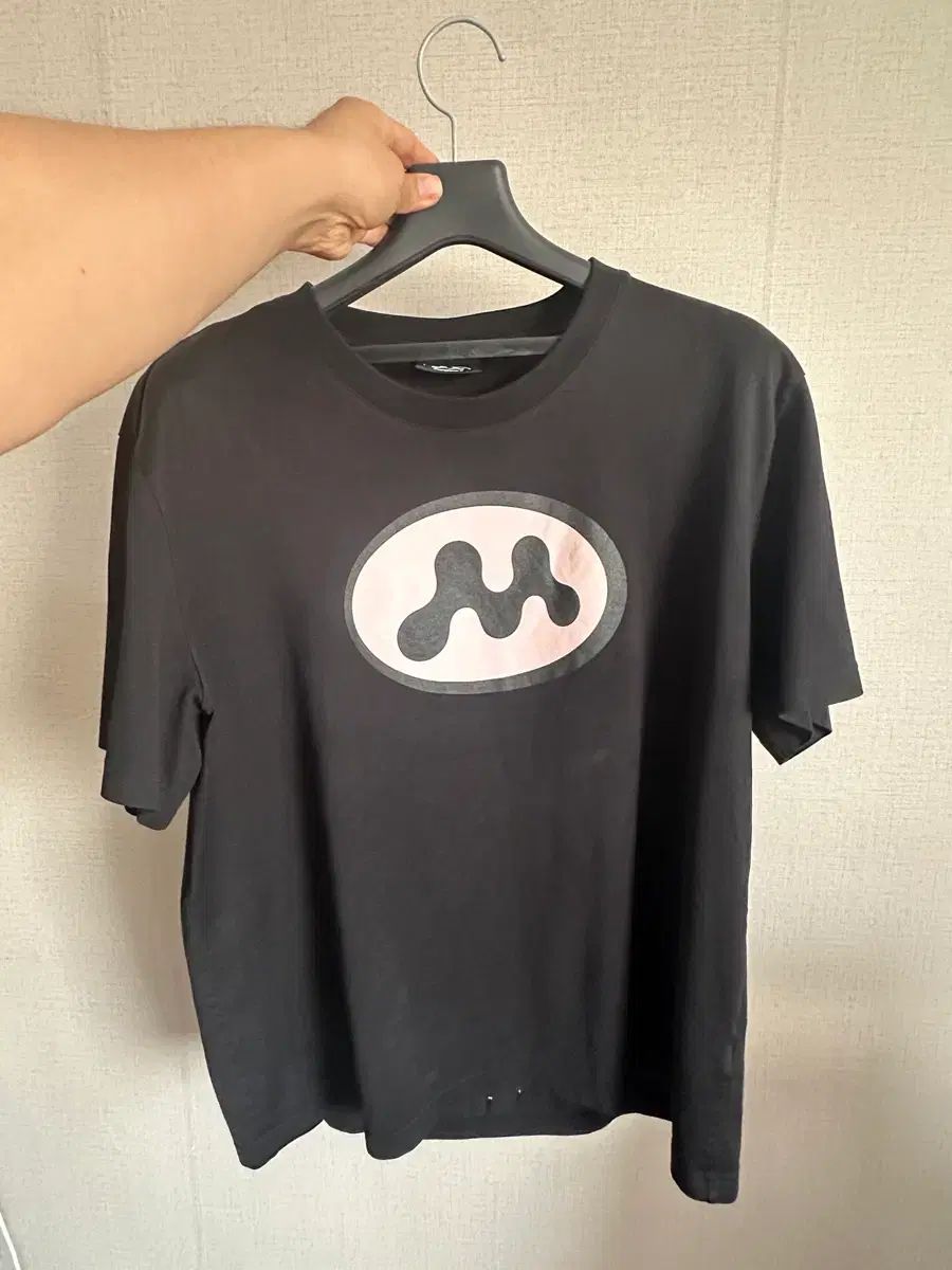 (XL) mowalola ロゴ 半袖T ブラック
