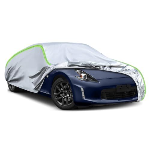 車カバー 日産・フェアレディZ Z34 スポーツカーカバー 防水 裏起毛 防塵 UVカット 雨雪対策 カーポート 車庫 四季対応 シルバーts 23d4a88d