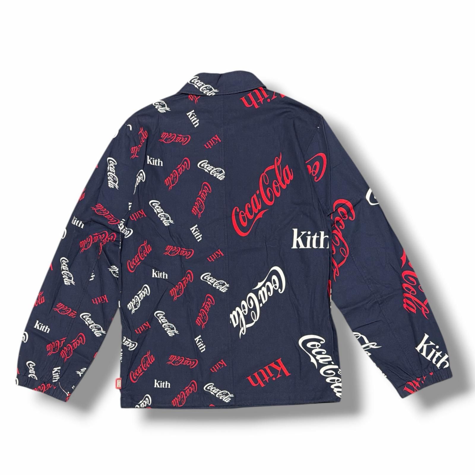 KITH COCA-COLA COACHES JACKET コカコーラ KITH × Coca-Cola x Mitchell & Ness 20AW Coke Coaches Jacket コーチ