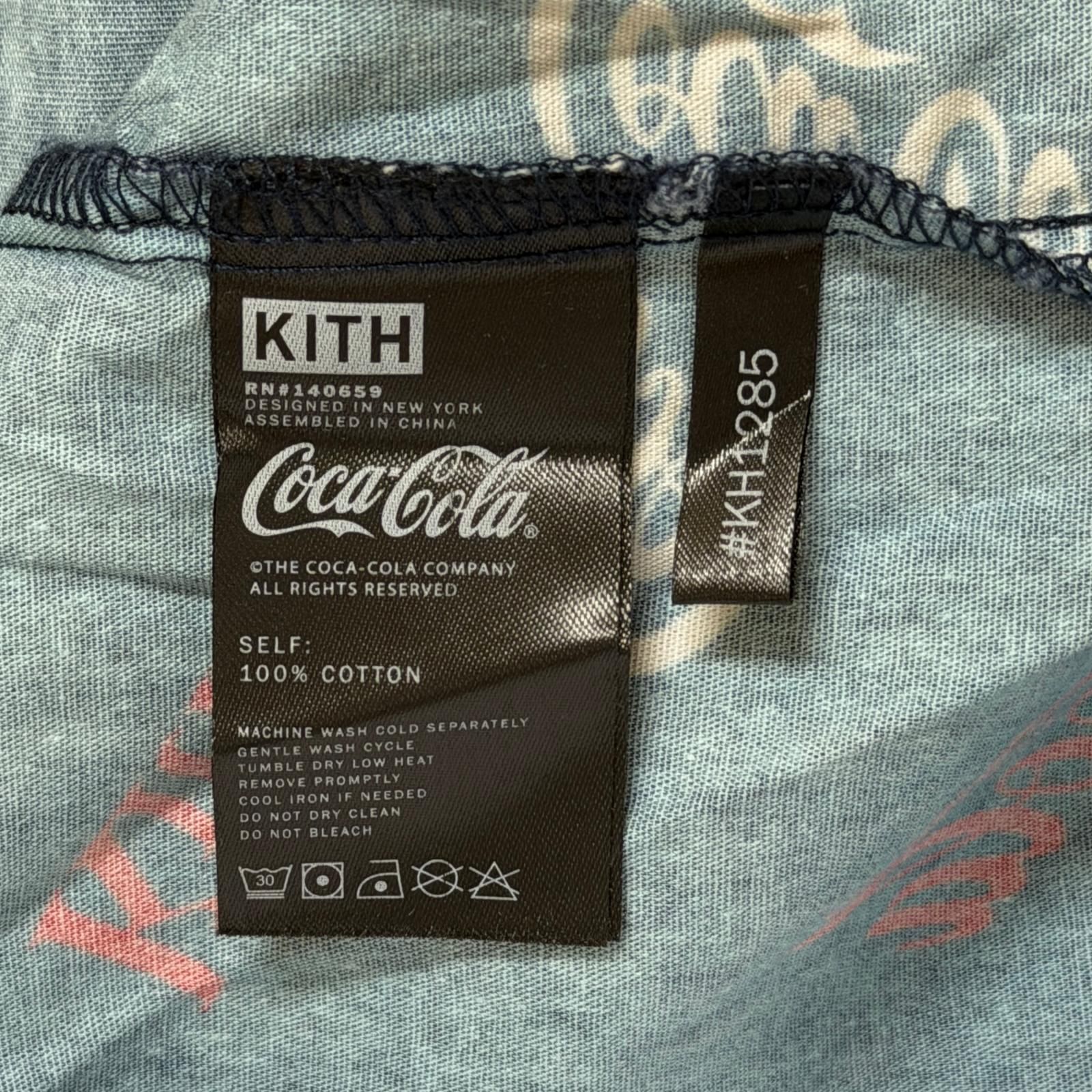 KITH × Coca-Cola x Mitchell & Ness 20AW Coke Coaches Jacket コーチ