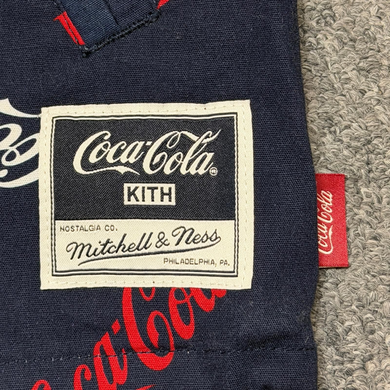KITH COCA-COLA COACHES JACKET コカコーラ KITH × Coca-Cola x Mitchell & Ness 20AW Coke Coaches Jacket コーチ