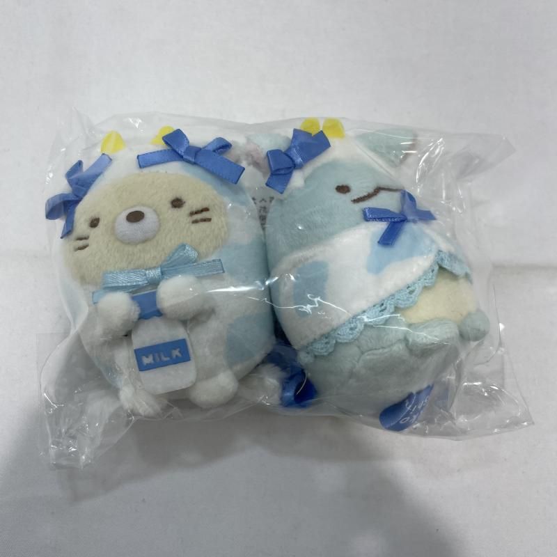 【中古】タグ付)San-X ねこ＆とかげ てのりぬいぐるみセット すみっコぐらし ＠Loppi・HMV＆BOOKS online限定[19]