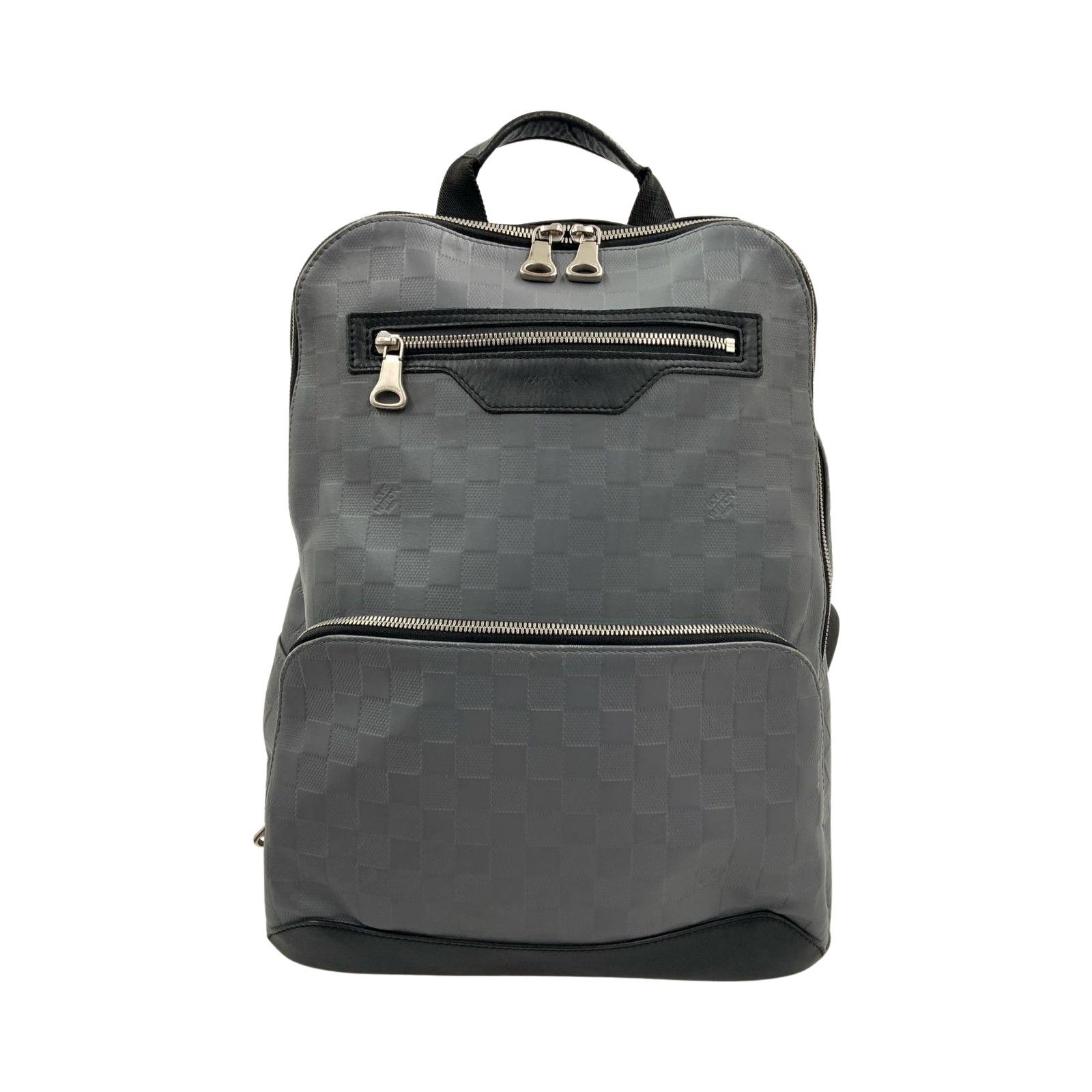 LOUIS VUITTON ルイヴィトン ダミエ アンフィニ アヴェニュー バックパック リュックサック N41045 グレー