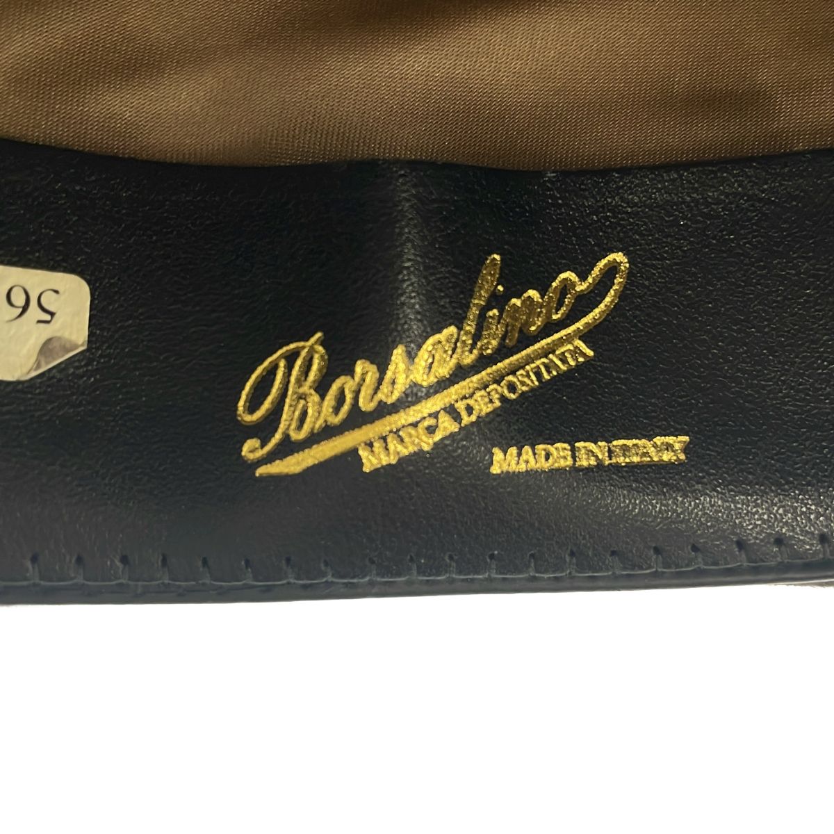 Borsalino ボルサリーノ ラビットファー リボンハット ブラウン - メルカリ