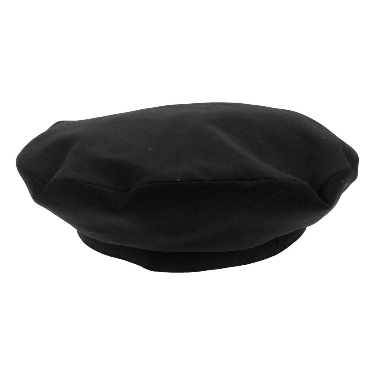 Y's for men ワイズ フォーメン GABARDINE ADJUSTABLE BERET ウールギャバジン ベレー帽 MO-H02-100 ブラック 3