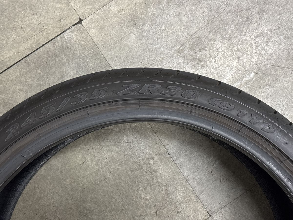 バリ溝 ポルシェ承認 N1】ピレリ P ZERO 245/35R20 2本セット 718