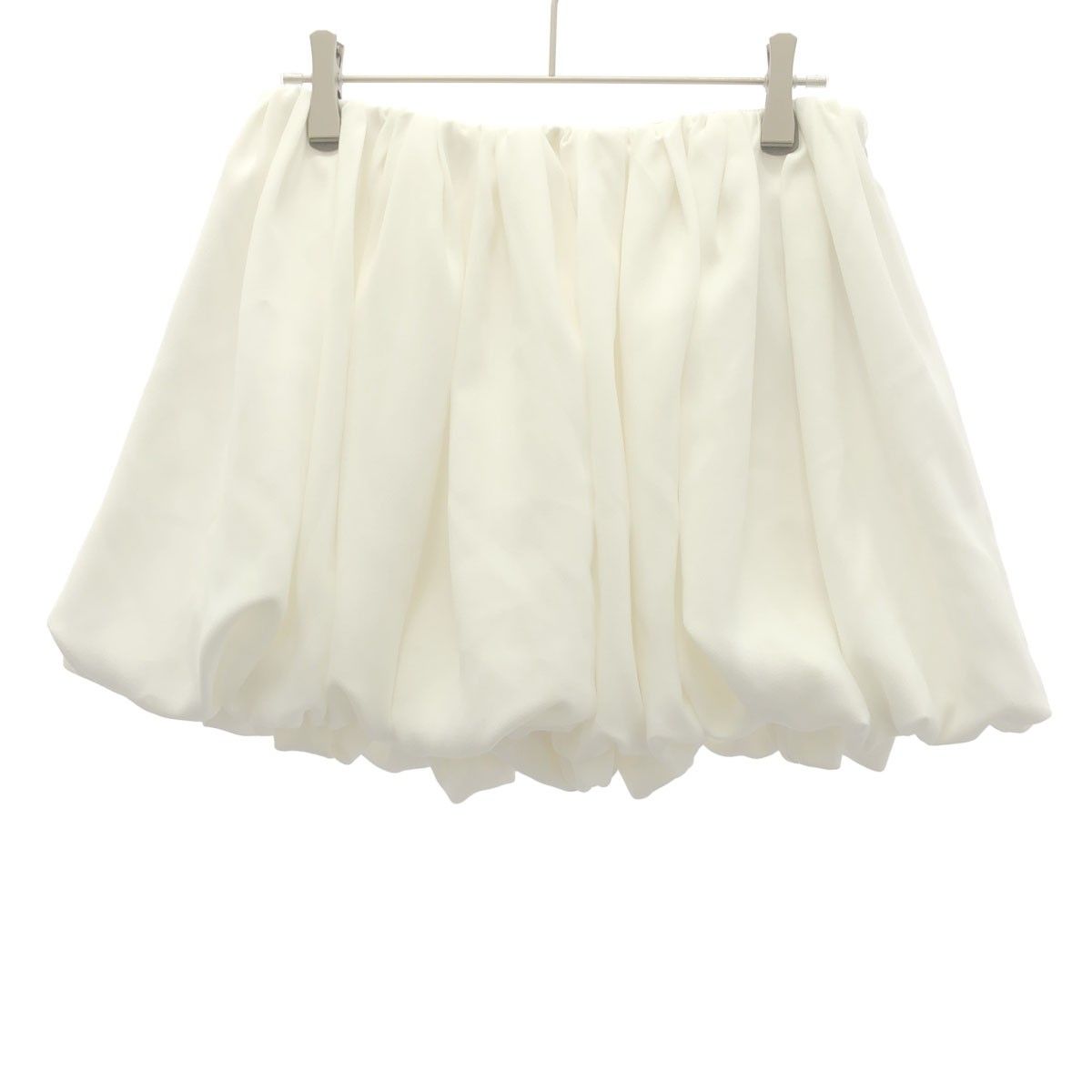 sheller シェリエ Drape Balloon Short Pants ドレープバルーンショートパンツ SHP260101 ホワイト M