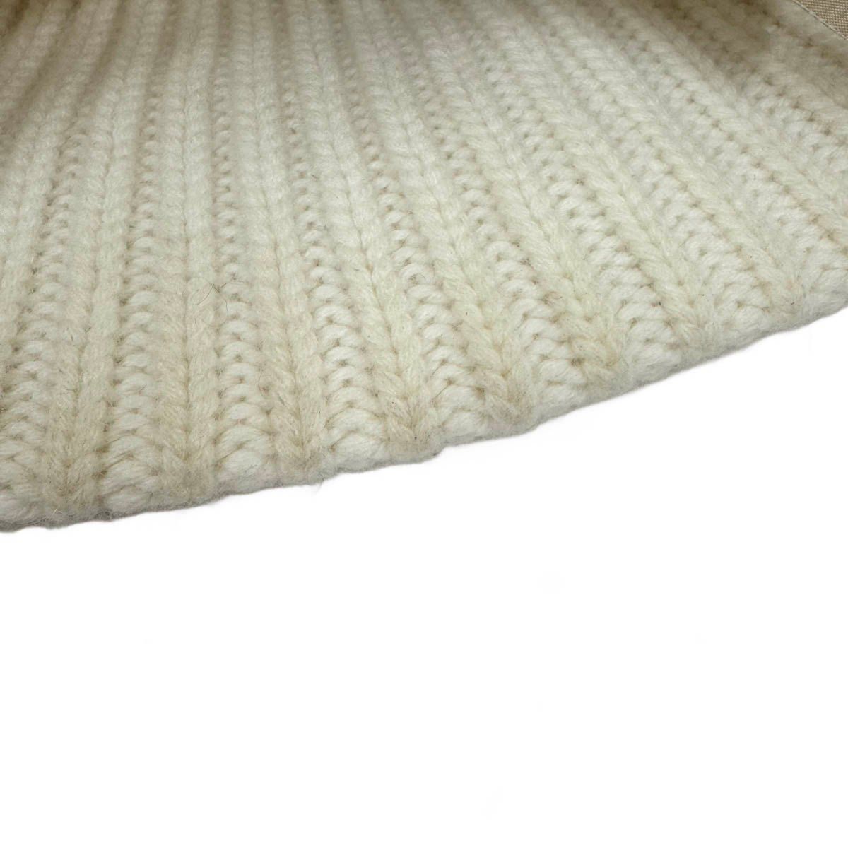GUCCI グッチ ダブルGウールカシミアニットキャップ 764594 3GB02