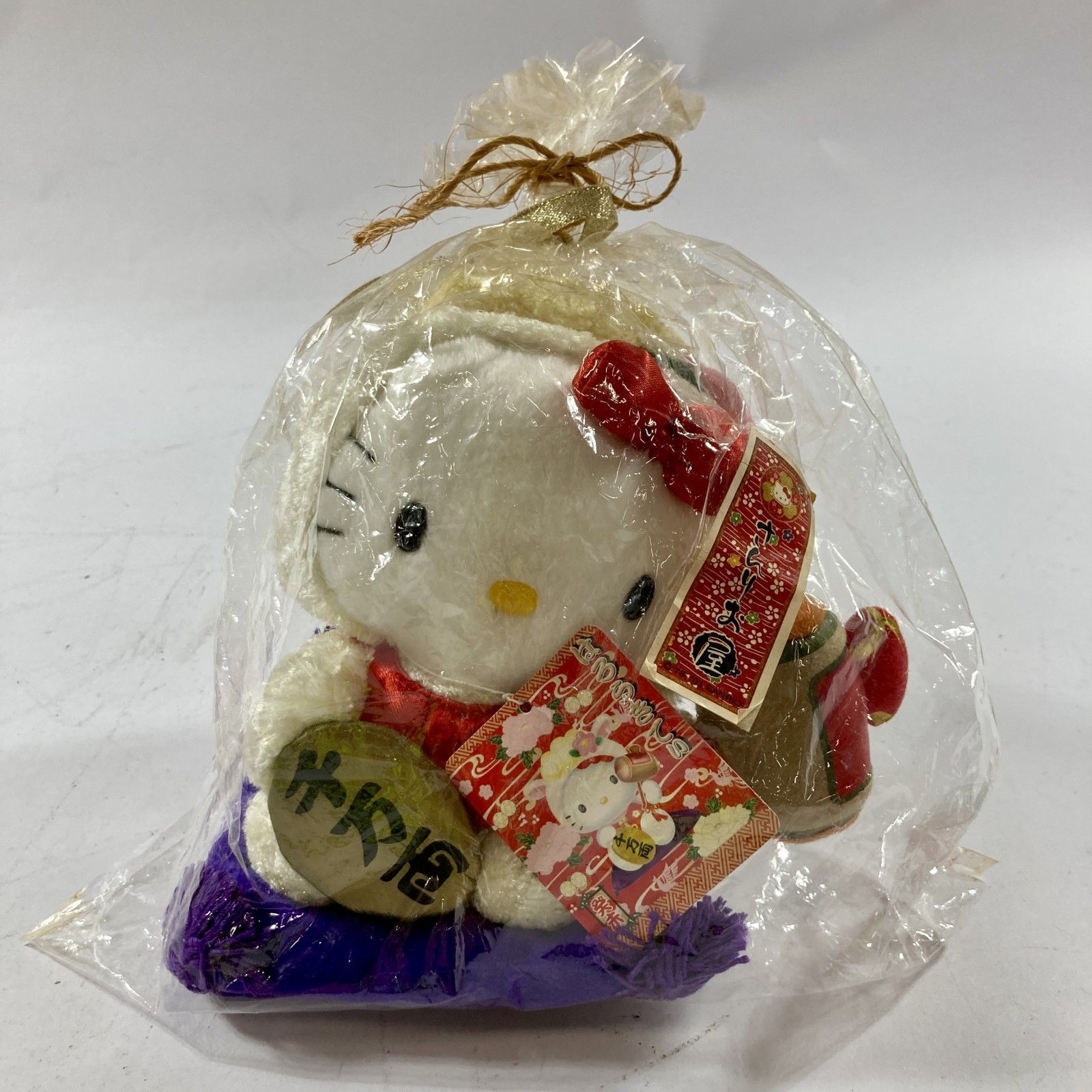 ☆ Sanrio サンリオ HELLO KITTY ハローキティ ぬいぐるみ 癸未 千万両 