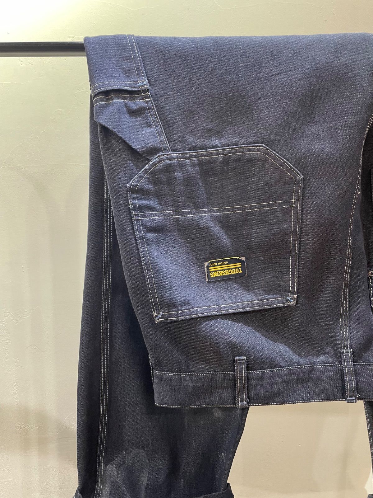 1980's TOUGHSKINS　VAT DYE Denim Painter Pants　SIZE : M36 L30.5　1980年代　パンツ　シアーズ　ペインターパンツ　タフスキン　バットダイ 9,768円