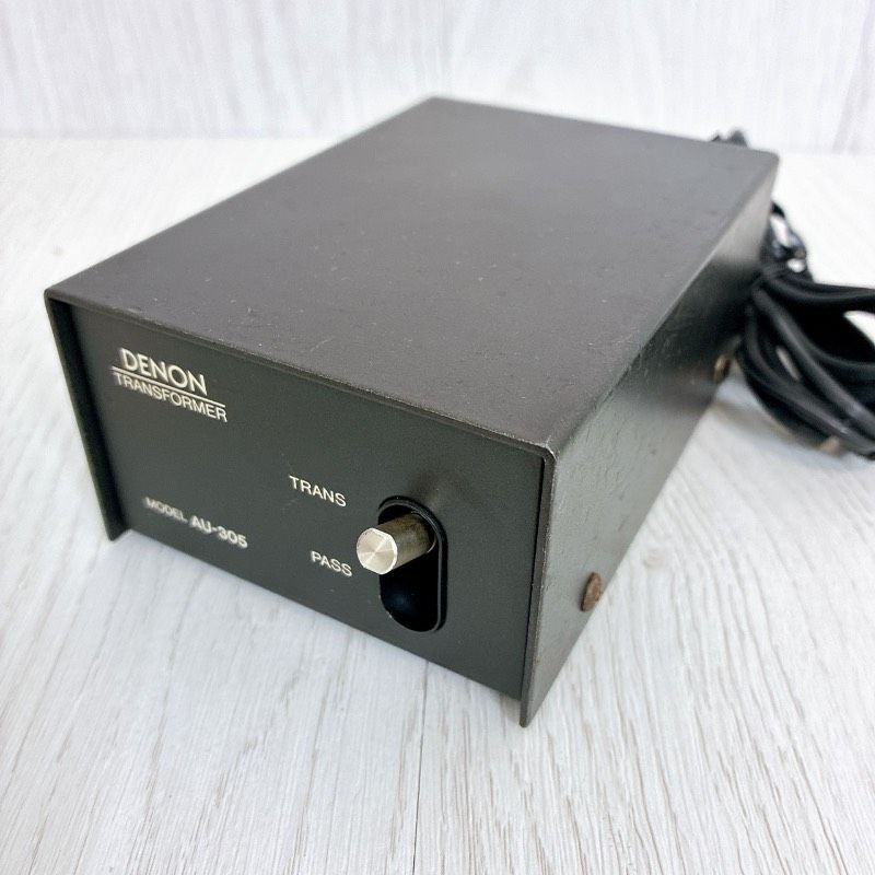 DENON AU-305 デノン 昇圧トランス TRANSFORMER 動作品