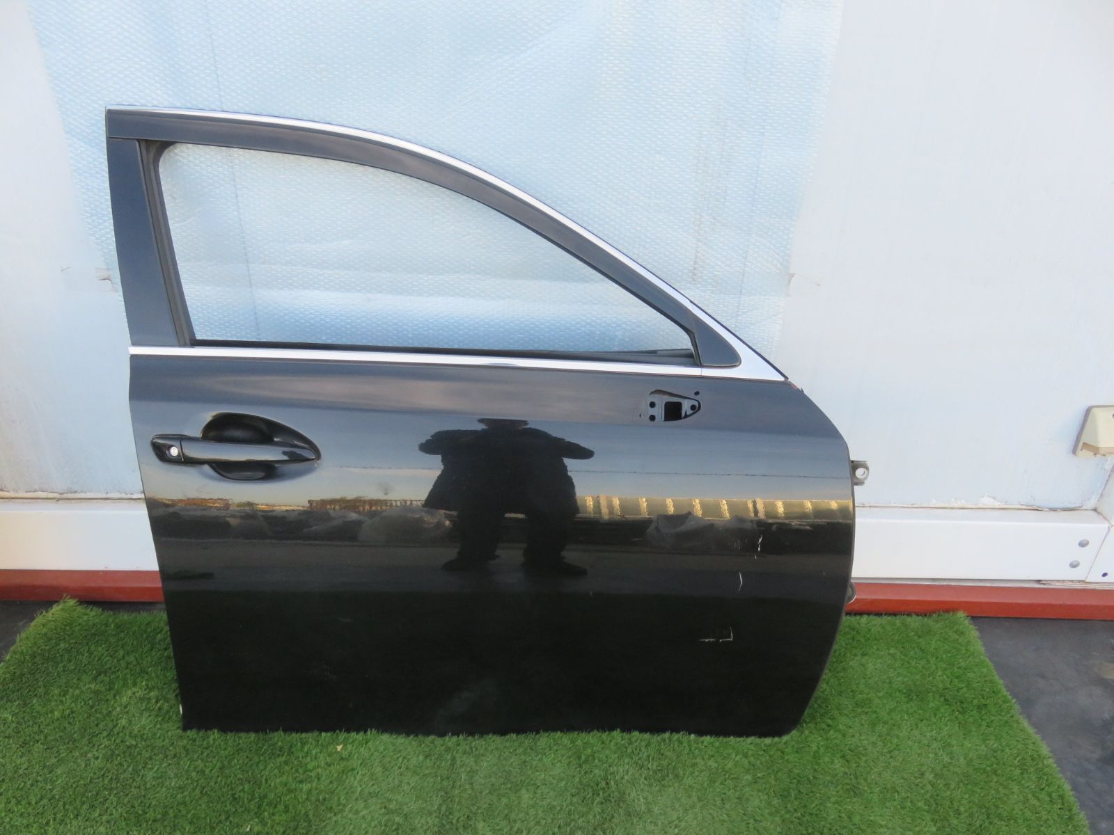 ★SFC6964/レクサス GS GRL10 AWL10 GWL10 GRL11 純正 右フロントドア/運転席側　右前ドア PWスイッチ 内張り付　212　黒
