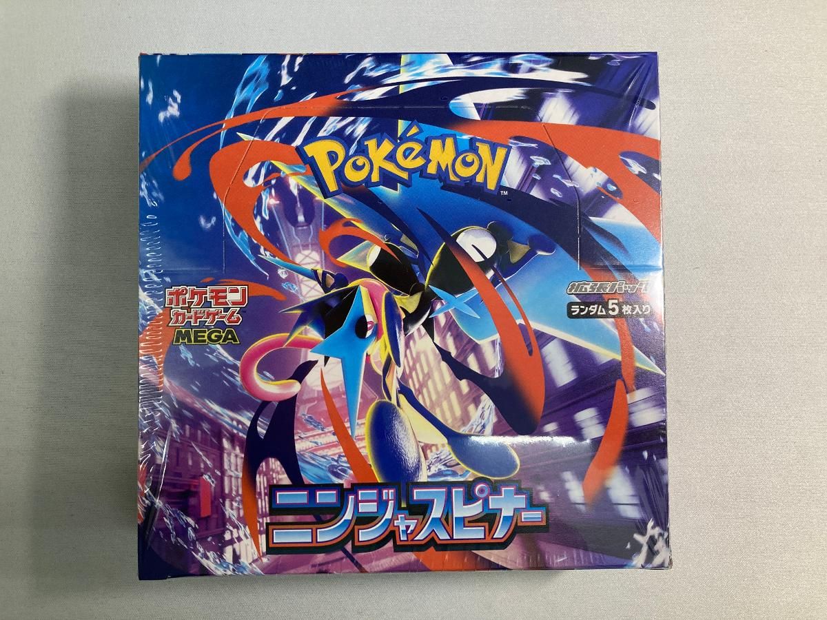 MEGA 拡張パック ニンジャスピナー (シュリンク未開封BOX) ポケモンカード ポケカ