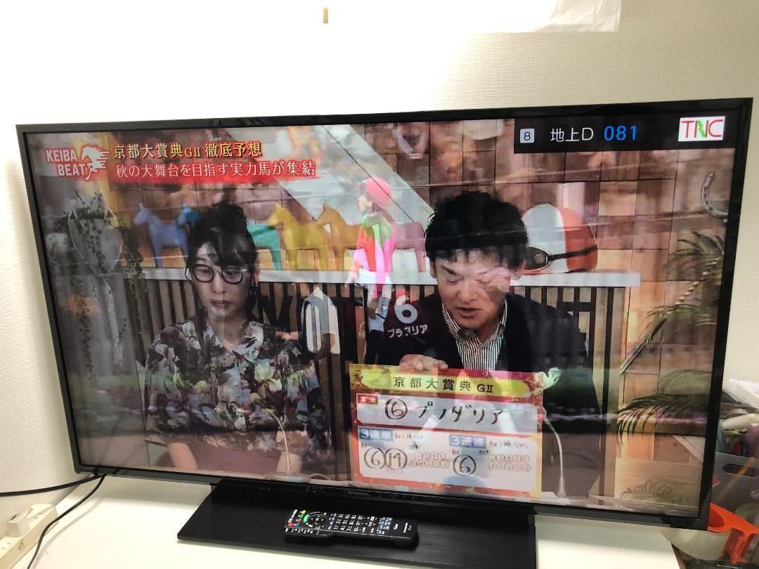 Panasonic VIERA TH-49GR770 49型 4K対応 液晶テレビ パナソニック ビエラ リモコン付 地デジ BS CS HDMI USB BDレコーダー連携 49インチ88275-3-040