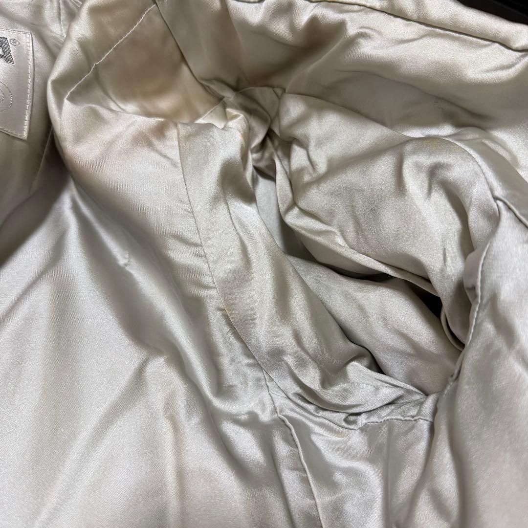 着丈80cm セミロング サファイアミンク リアルファー 毛皮 コート