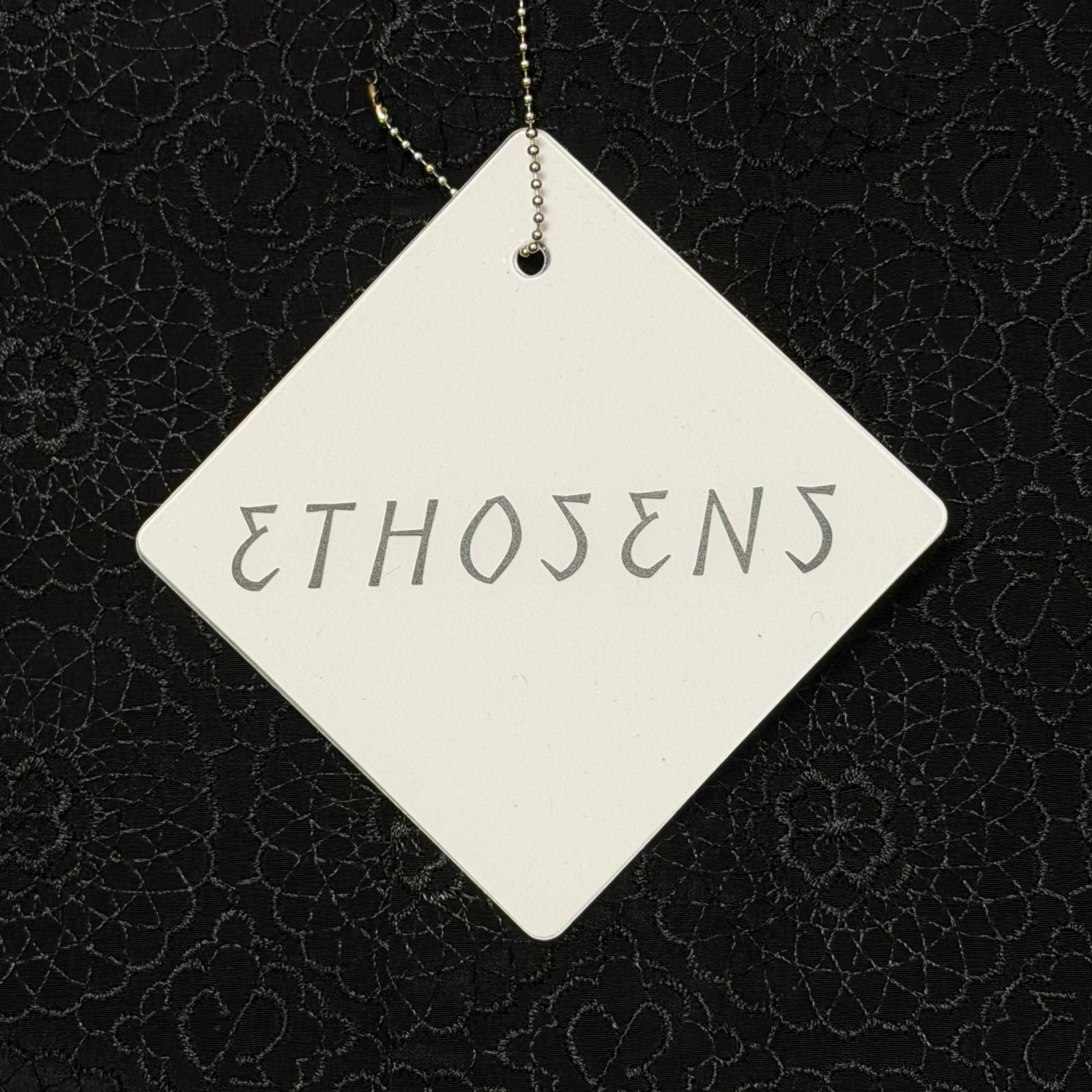 参考上代53900円 未使用 ETHOSENS Embroidly SS shirt エンブロイ