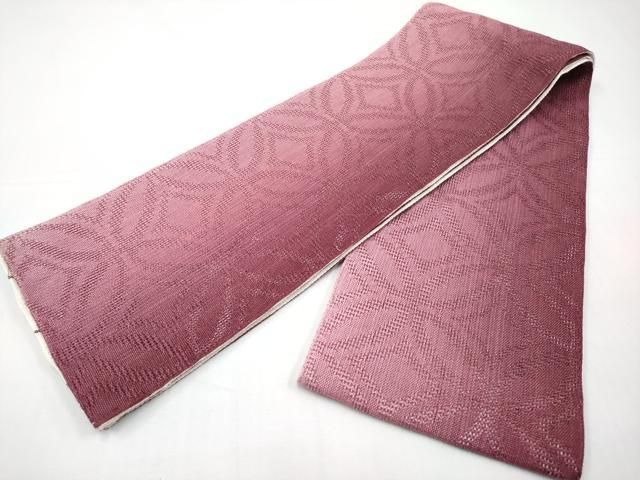 平和屋着物＊夏物　両面　半幅帯　七宝文　CABI8683tx 20,306円
