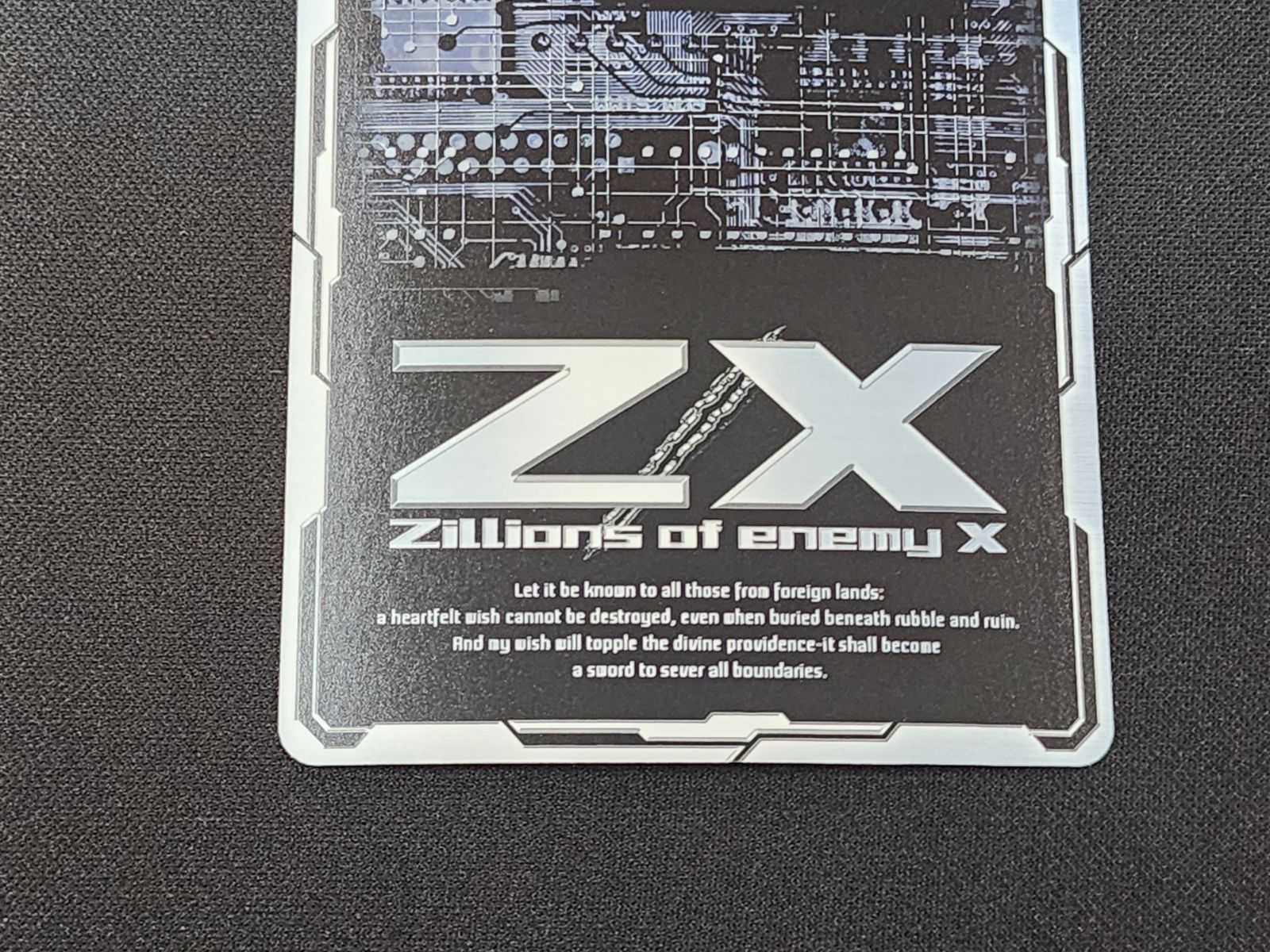 ZX ゼクス 感謝のしるし ローレンシウム SEC IG11-072 ※商品説明文確認