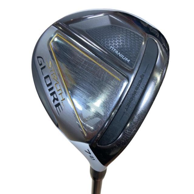 【中古】 テーラーメイド STEALTH GLOIRE 7W フェアウェイウッド FW SPEEDER NX for TM(FW) (フレックスSR) メンズ 男性用 右利き 右用 Cランク ゴルフクラブ