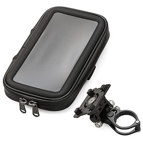 デイトナ(Daytona) バイク スマホホルダー 防滴 タッチパネル対応 タッチペンホルダー付き iPhone17 Pro Maxシリーズ対応 スマートフォンケース2 リジット 18866as 33968e40