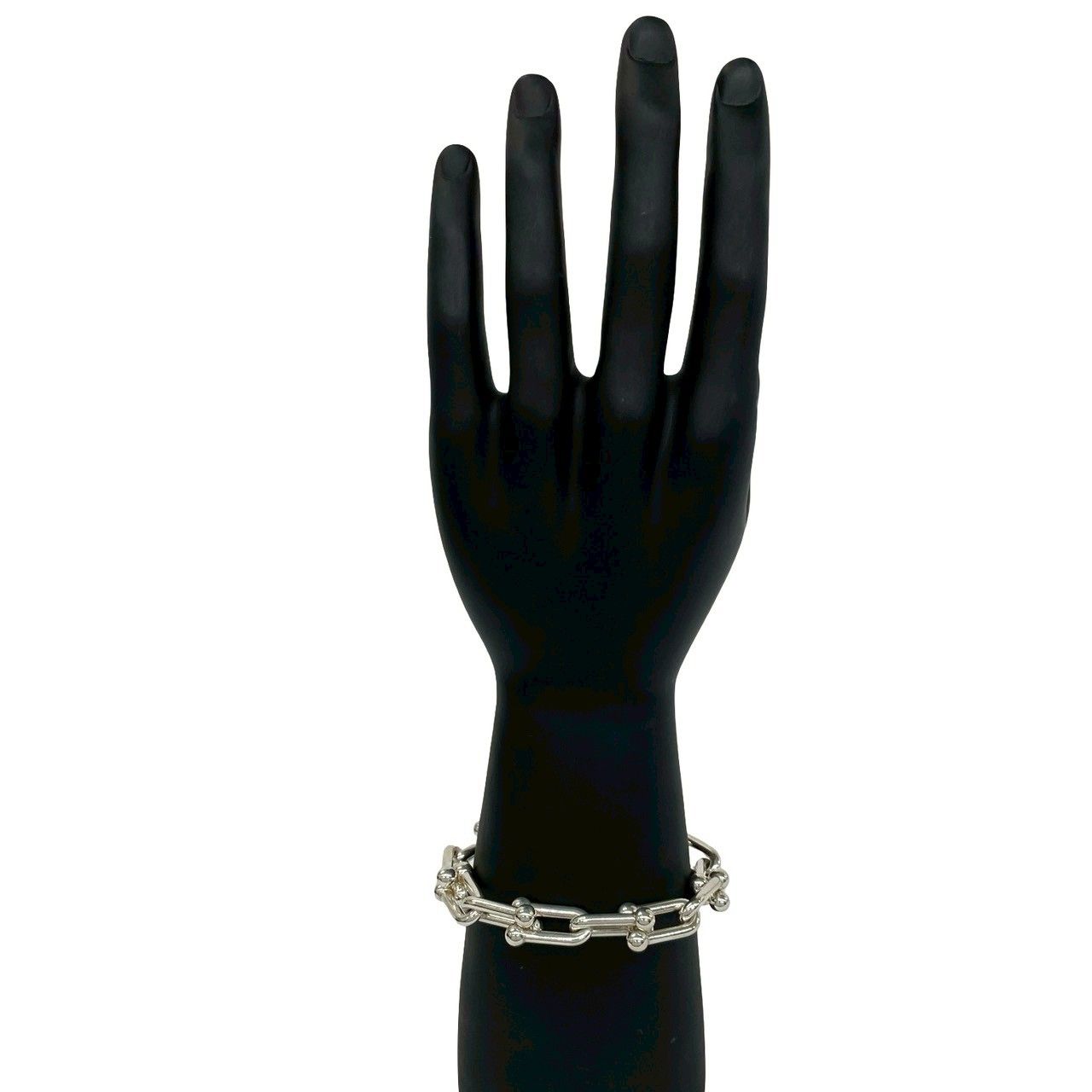極 美品 箱付 TIFFANY&Co. ティファニー ハードウェア ラージリンク