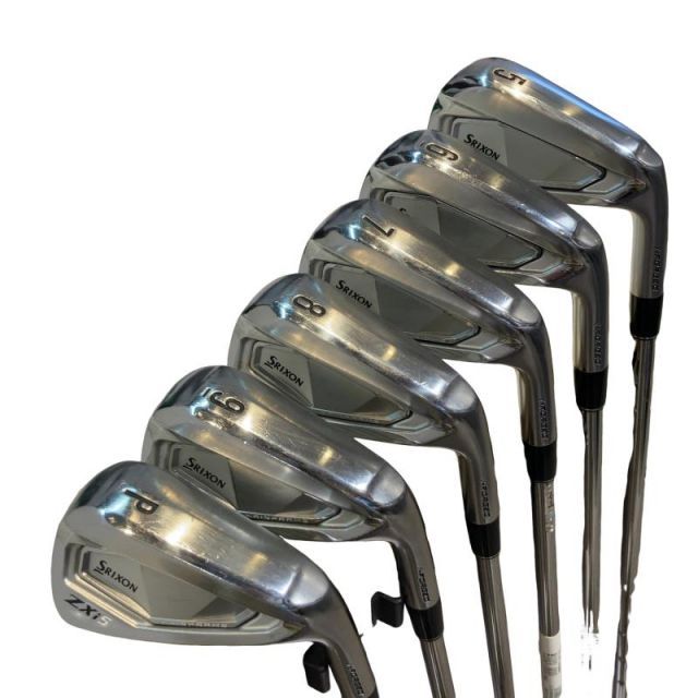 【中古】 ダンロップ SRIXON ZXi5 6S アイアンセット IR NS PRO 950GH neo (フレックスS) メンズ 男性用 右利き 右用 Cランク ゴルフクラブ