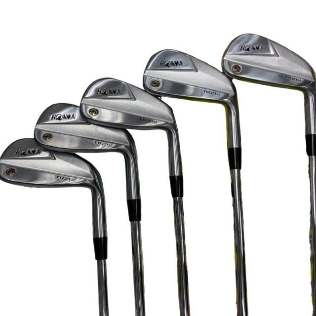 【中古】 本間ゴルフ TOUR WORLD TR21X 5S アイアンセット IR リシャフト (フレックスその他) メンズ 男性用 右利き 右用 Cランク ゴルフクラブ