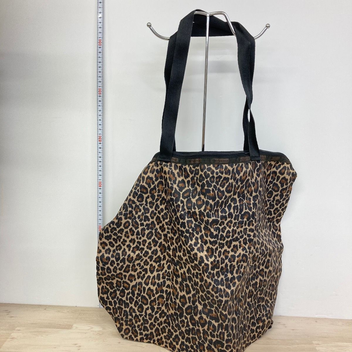 美品 LESPORTSAC/レスポートサック トートバッグ レオパード柄/ヒョウ