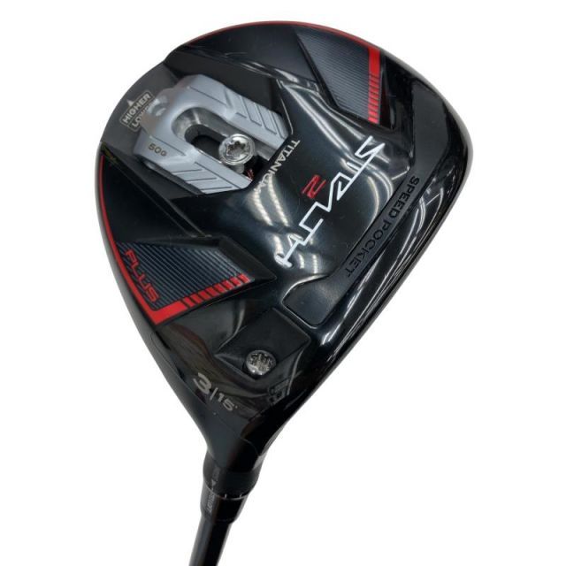 【中古】 テーラーメイド STEALTH2 PLUS 3W フェアウェイウッド FW リシャフト (フレックスその他) メンズ 男性用 右利き 右用 Cランク ゴルフクラブ