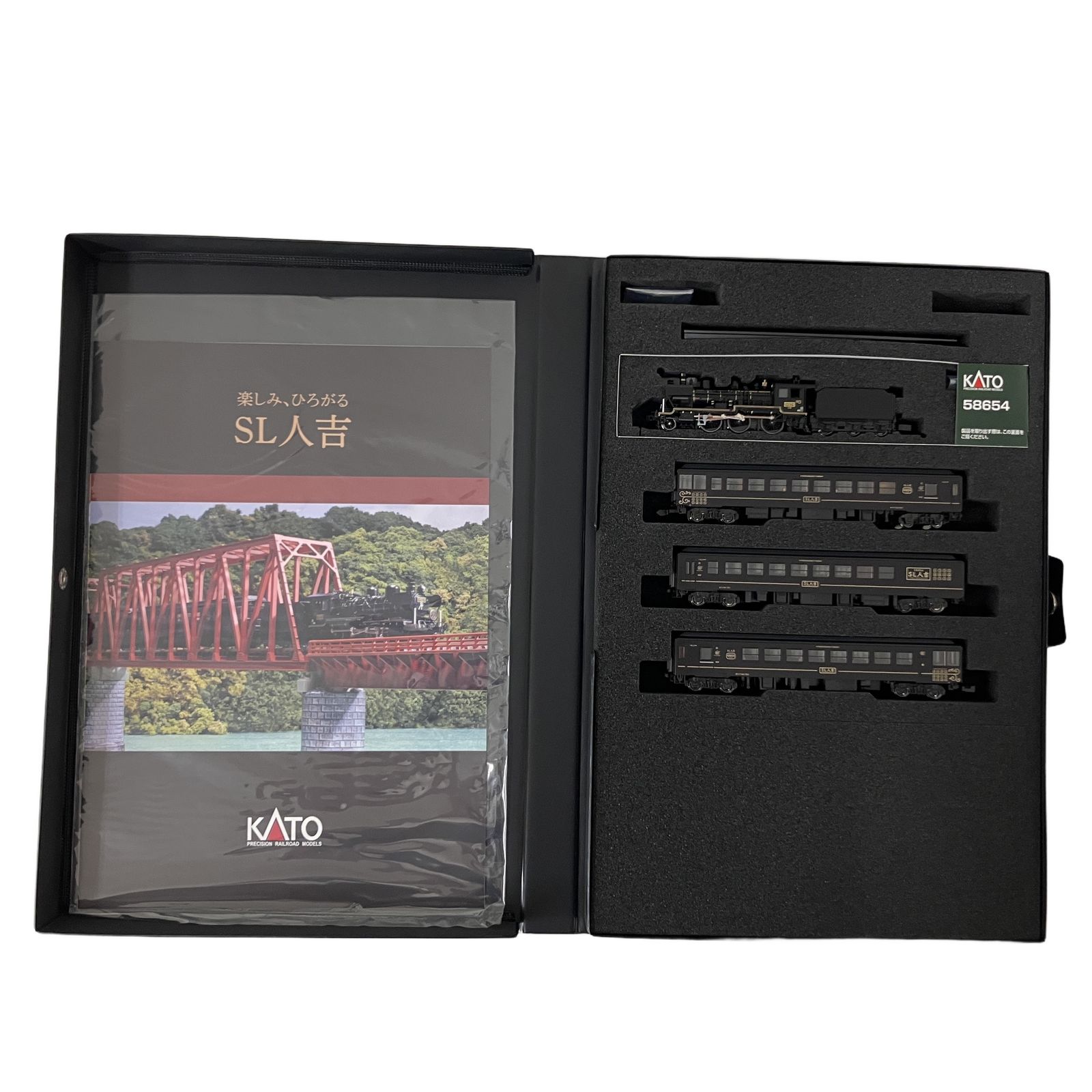 KATO 10-1727 58654+50系 SL人吉 4両セット Nゲージ 鉄道模型 中古