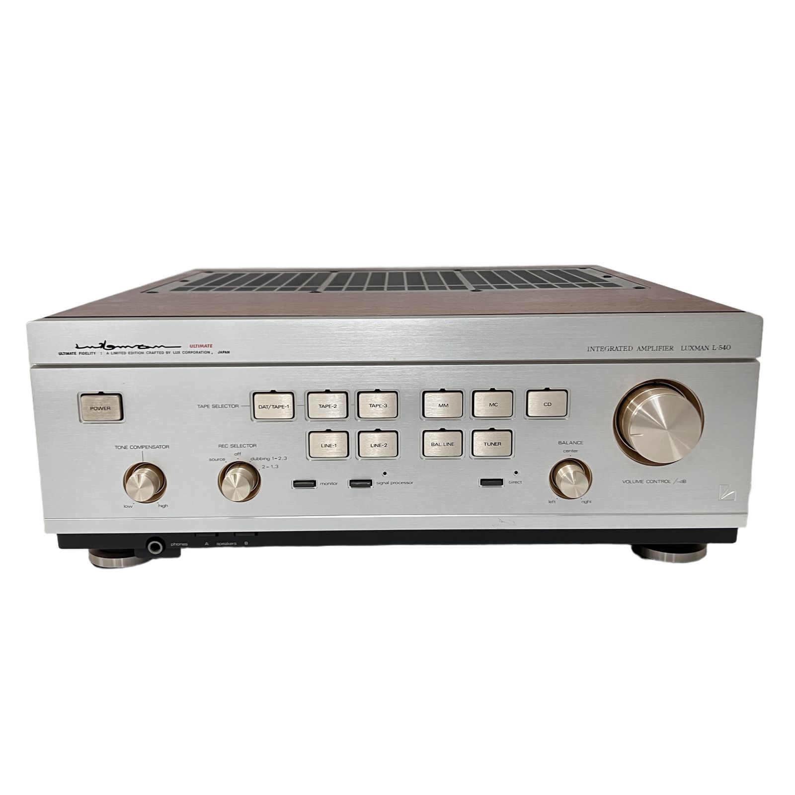 LUXMAN L-540 プリメインアンプ ラックスマン 音響機器 オーディオ 中古 O11354084