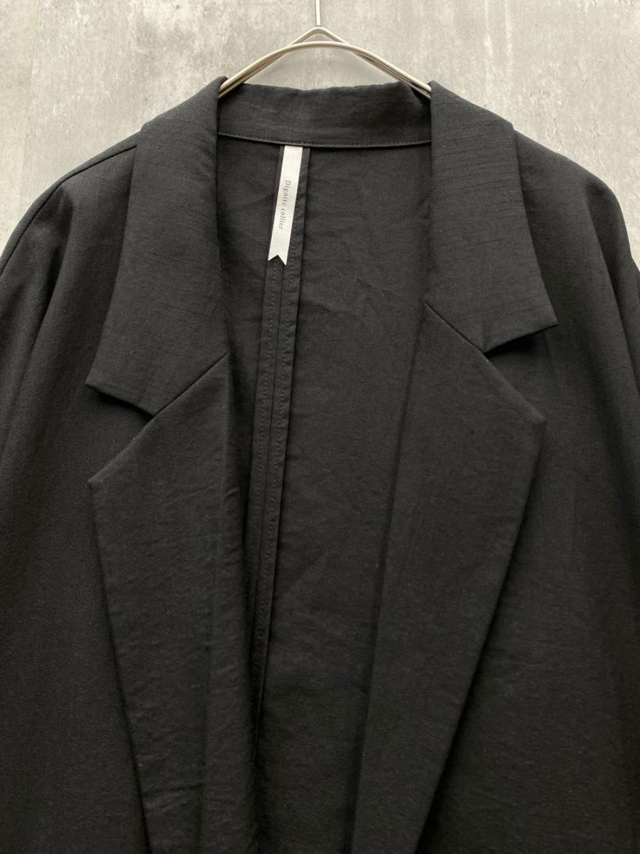 Dignite collier】ビッグスリーブレスジャケット ブラック 黒 Dignite 