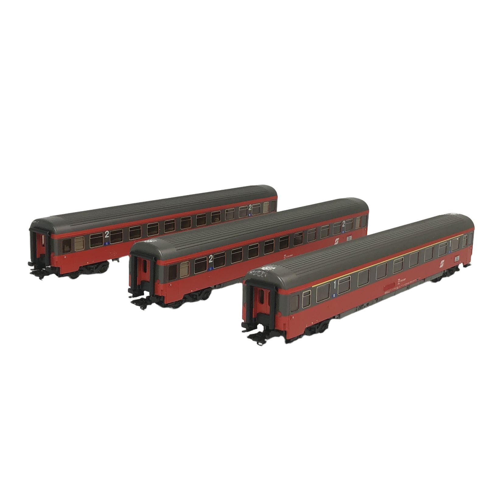 Marklin 42723 オーストリア国鉄 OeBB 急行列車 3両セット HOゲージ 鉄道模型 ジャンク N11380352