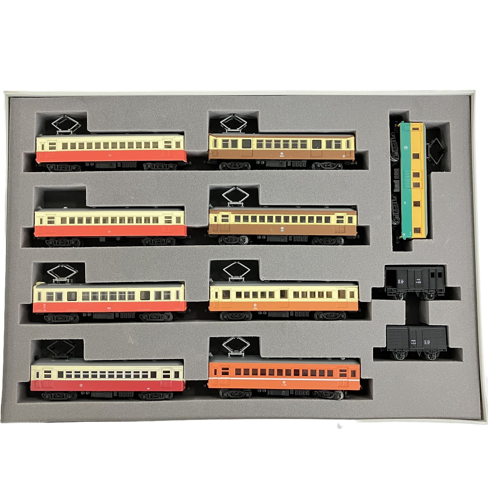 TOMYTEC 鉄コレ 第2弾 10点セット ケース付 中古 Y11371808