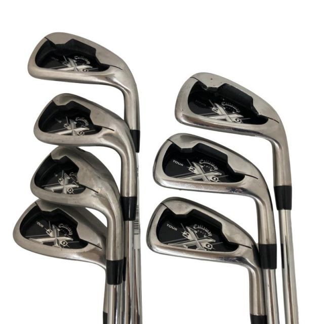 【中古】 キャロウェイ X・20 TOUR 8S アイアンセット IR NS PRO 950GH (フレックスS) メンズ 男性用 右利き 右用 Cランク ゴルフクラブ