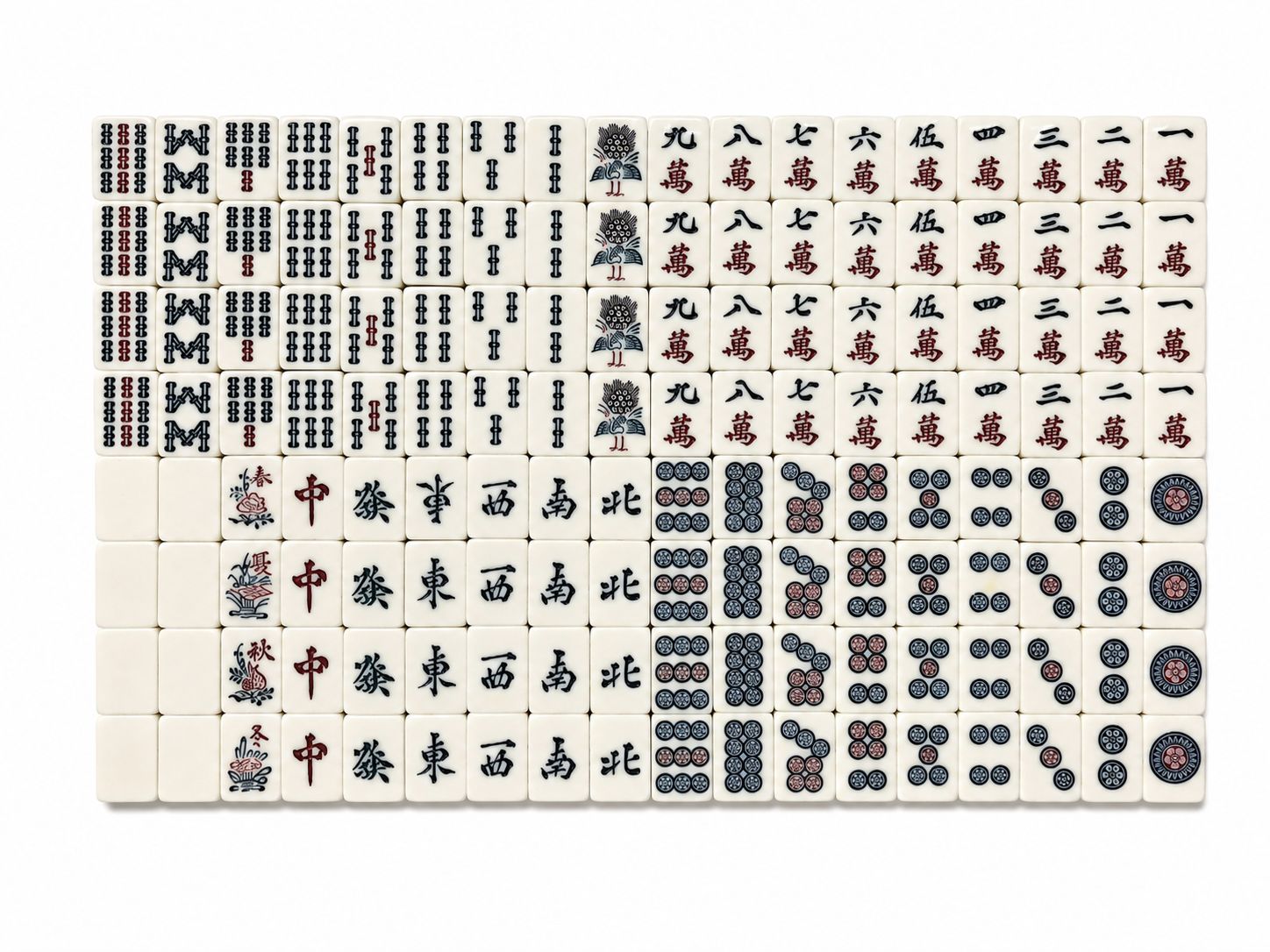 任天堂 麻雀牌セット 図解説明表付き 点棒揃っています - メルカリ
