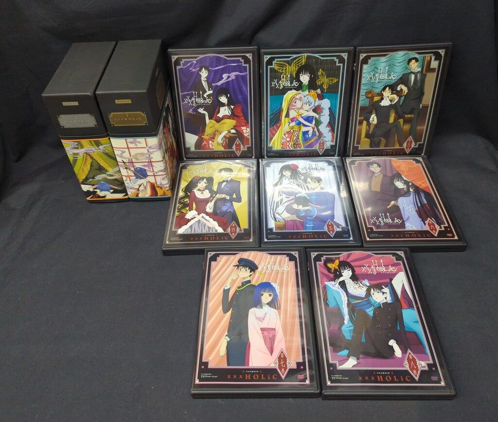 アニメDVD CLAMP 初回)×××HOLiC 全8巻 セット - メルカリ