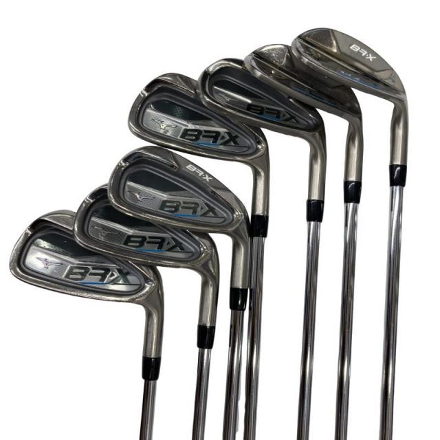 【中古】 ミズノ BR-X 7S アイアンセット IR BR-X 105 (フレックスUNI) メンズ 男性用 右利き 右用 Cランク ゴルフクラブ