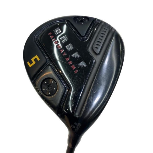 【中古】 ダイワ(グローブライド) ONOFF ARMS(2024) KURO 5W フェアウェイウッド FW CBT-624F (フレックスS) メンズ 男性用 右利き 右用 Cランク ゴルフクラブ