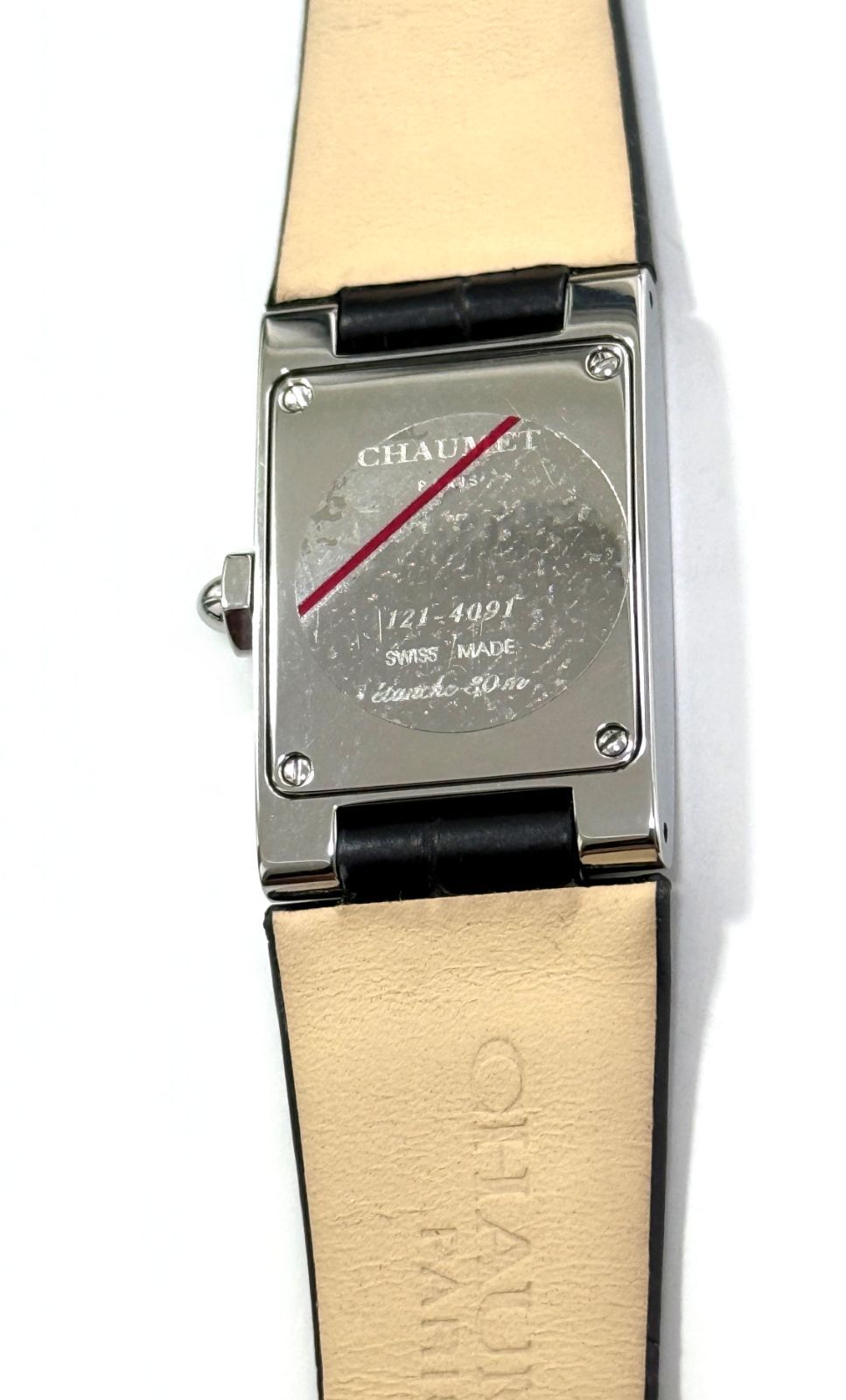 未使用 CHAUMET ショーメ スティルドゥショーメ スタイル レクタングル