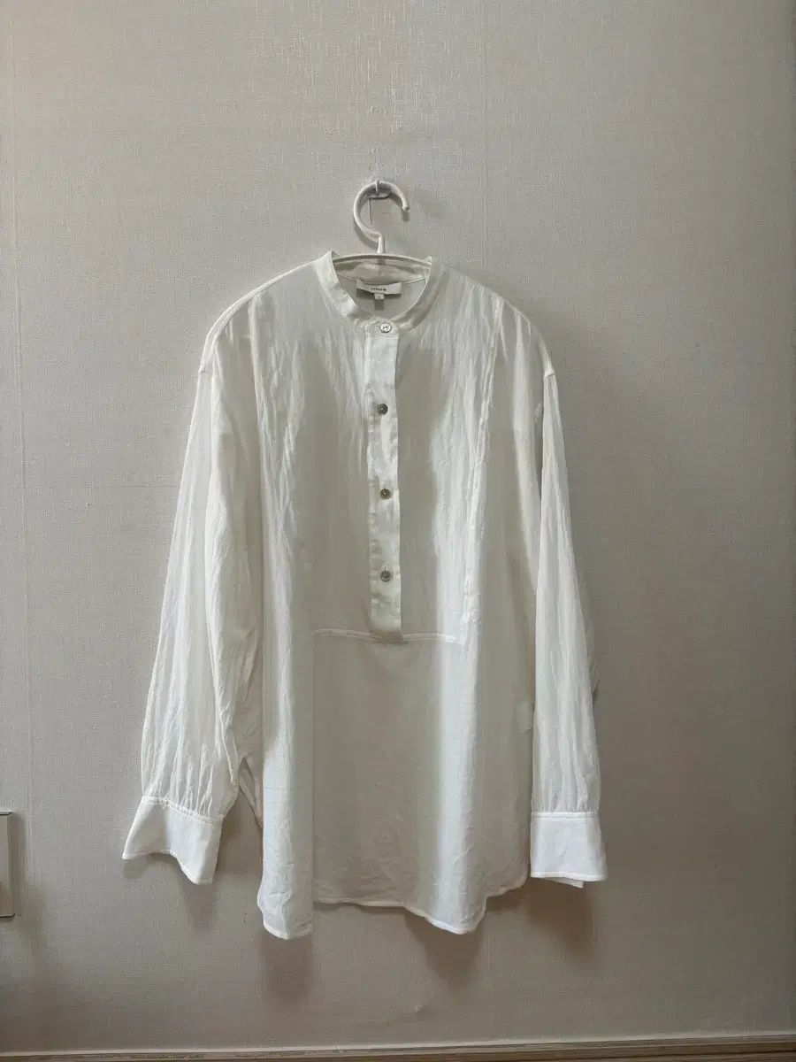 最高クオリティ) Vince ヴィンス 白 コットン シャツ ブラウス