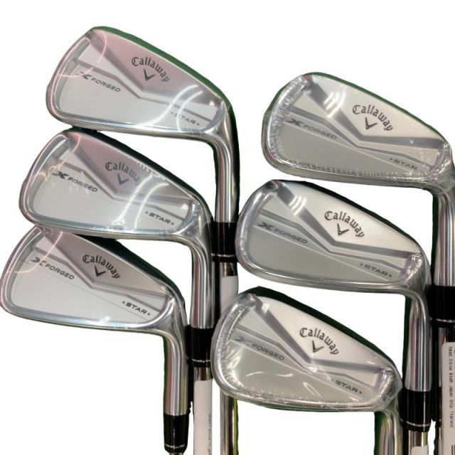【中古】 キャロウェイ X FORGED STAR(2024) 6S アイアンセット IR NS PRO MODUS3 TOUR105 (フレックスS) メンズ 男性用 右利き 右用 Aランク ゴルフクラブ 55,496円