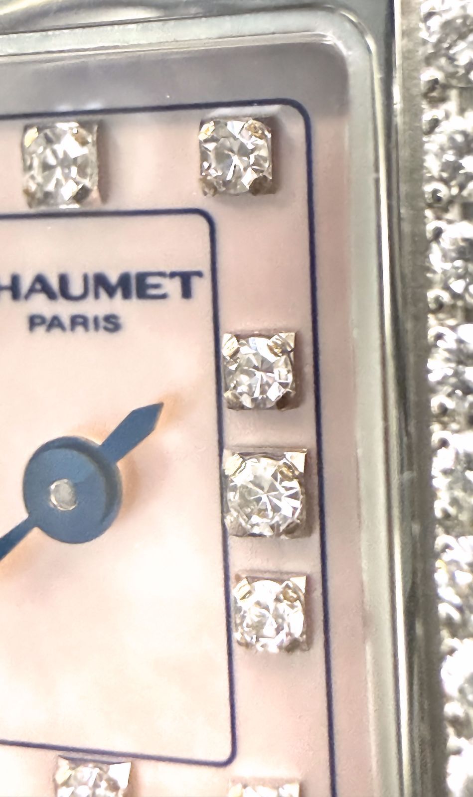 未使用 CHAUMET ショーメ スティルドゥショーメ スタイル レクタングル