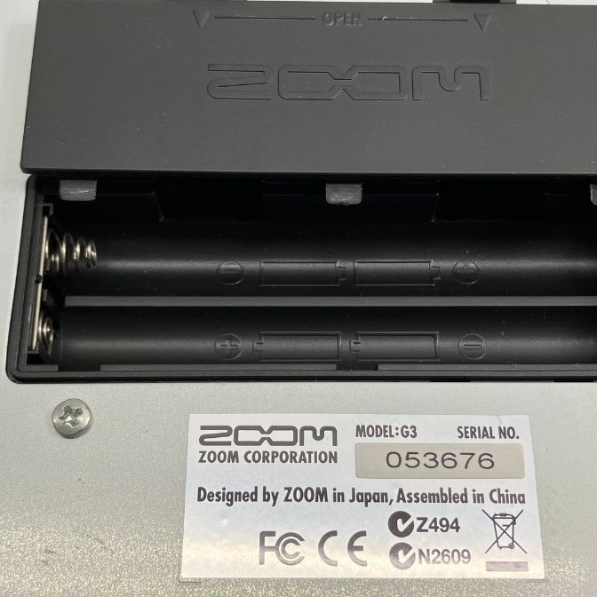 ZOOM G3 Ver2.0 マルチエフェクター 音響機材 中古 良好 W11381509