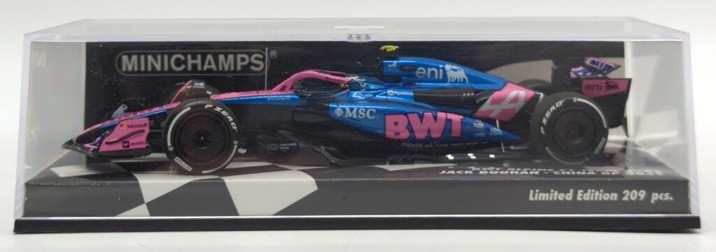 PMA 1/43 MINICHAMPS BWT アルピーヌ F1チーム A525 ジャック・ドゥーハン 中国GP 2025