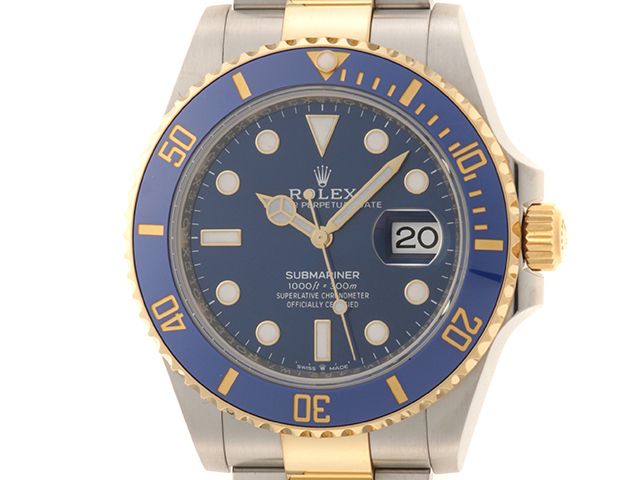 ROLEX ロレックス サブマリーナ デイト 126613LB 腕時計 ステンレススチール/K18イエローゴールド ブルー文字盤 自動巻き 2022年並行品【中古】472
