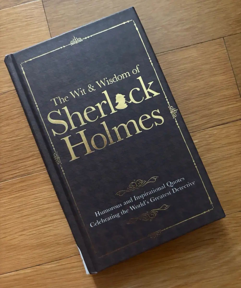 SherlockHOME 명언집 위트 & 지혜 영국 Sherlockハウス 正規品