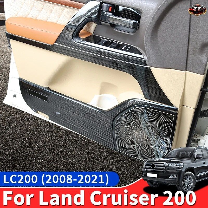 トヨタ ランドクルーザー200 LC200 2008-2021 インテリア装飾 ステンレス製ドアハンドル 2018 - 20