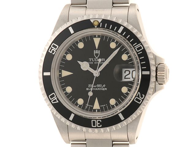TUDOR チュードル サブマリーナ 79090 腕時計 ステンレススチール トリチウムブラック文字盤 自動巻き メンズ【中古】472